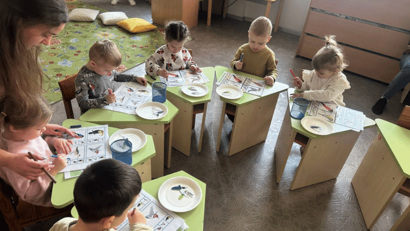 Modern teaching methods at MOI OBRIY private kindergarten, Khmelnytskyi